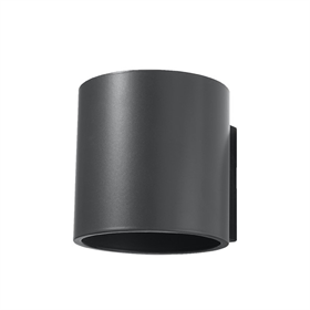 Wall lamp ORBIS 1 anthracite Sollux Lighting Deep Space