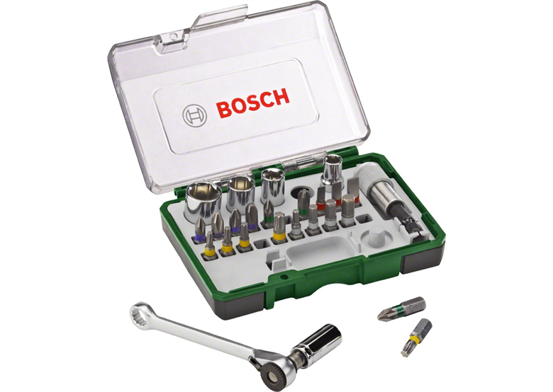 Sada ráčnových šroubovacích bitů 27ks. Bosch 2607017160