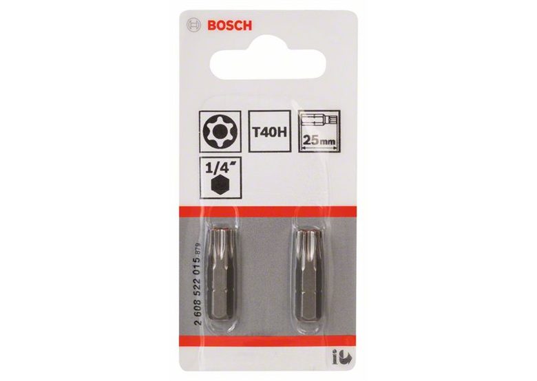 T40H Šroubovací bit Security Torx® Extra Hart Bosch 2608522015
