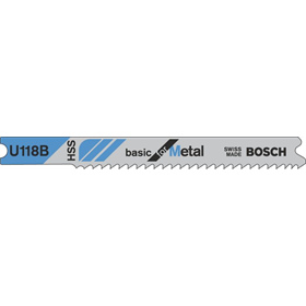 Pilový list na přímočaré pily U 118 B Basic for Metal Bosch 2608631771