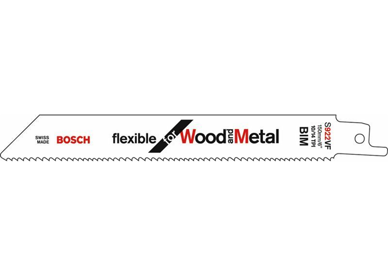 Pilový list na šavlové pily S 922 VF Flexible for Wood and Metal Bosch 2608656040