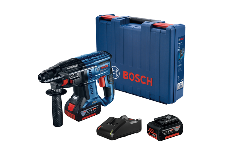 Kombinované kladivo Bosch GBH 180-LI 2x4.0Ah
