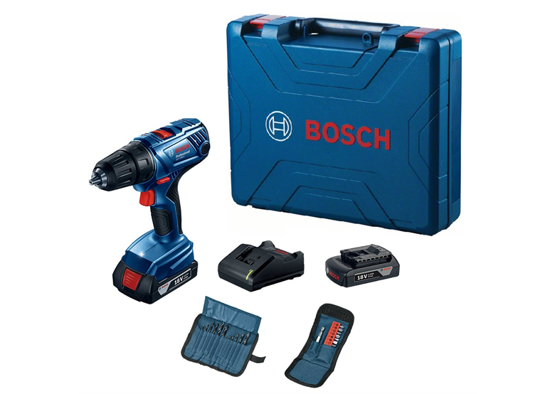 Vrtačka/šroubovák s příslušenstvím Bosch GSR 180-LI