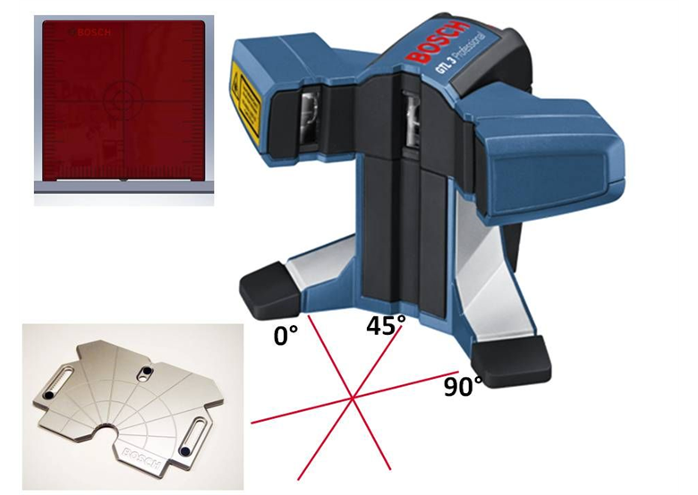 Bodový laser pro obkladače Bosch GTL 3