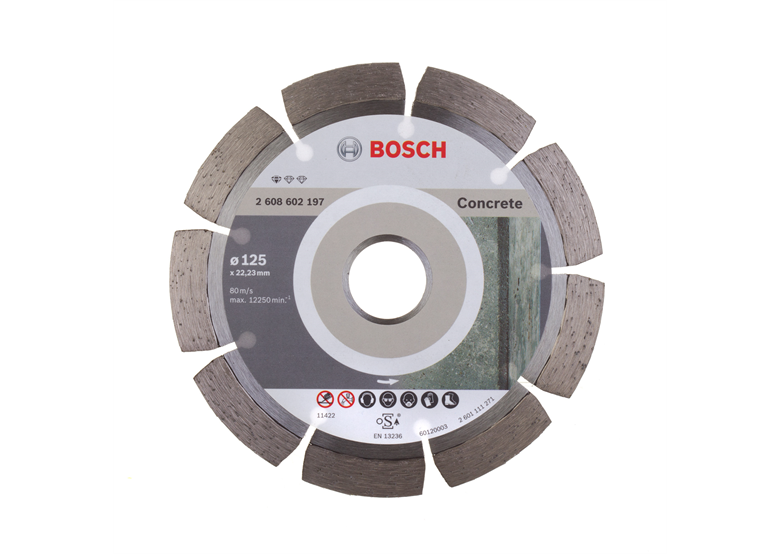 Diamantový řezný kotouč 125 mm Bosch Standard for Concrete