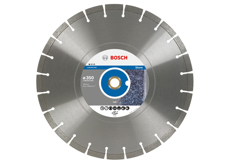 Diamantový řezný kotouč 350 mm Bosch Standard for Stone