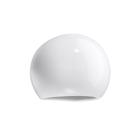 Varnished wall lamp GLOBE white gloss Sollux Lighting Café Au Lait