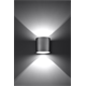 Wall lamp ORBIS 1 grey Sollux Lighting Deep Space