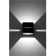 Wall lamp LOBO black Sollux Lighting Deep Space