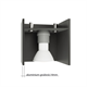 Wall lamp BLOCCO white Sollux Lighting Deep Space