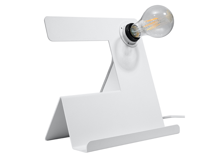 Table lamp INCLINE white Sollux Lighting Ezio Pescatori