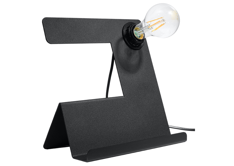 Table lamp INCLINE black Sollux Lighting Ezio Pescatori