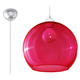 Pendant lamp BALL red Sollux Lighting French Sky