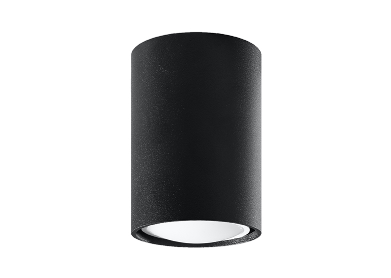 Ceiling lamp LAGOS 10 black Sollux Lighting Ocean Green