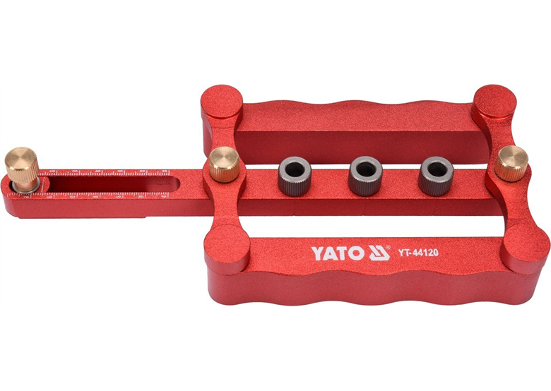 Šablona na vrtání otvorů pro hmoždinky Yato YT-44120